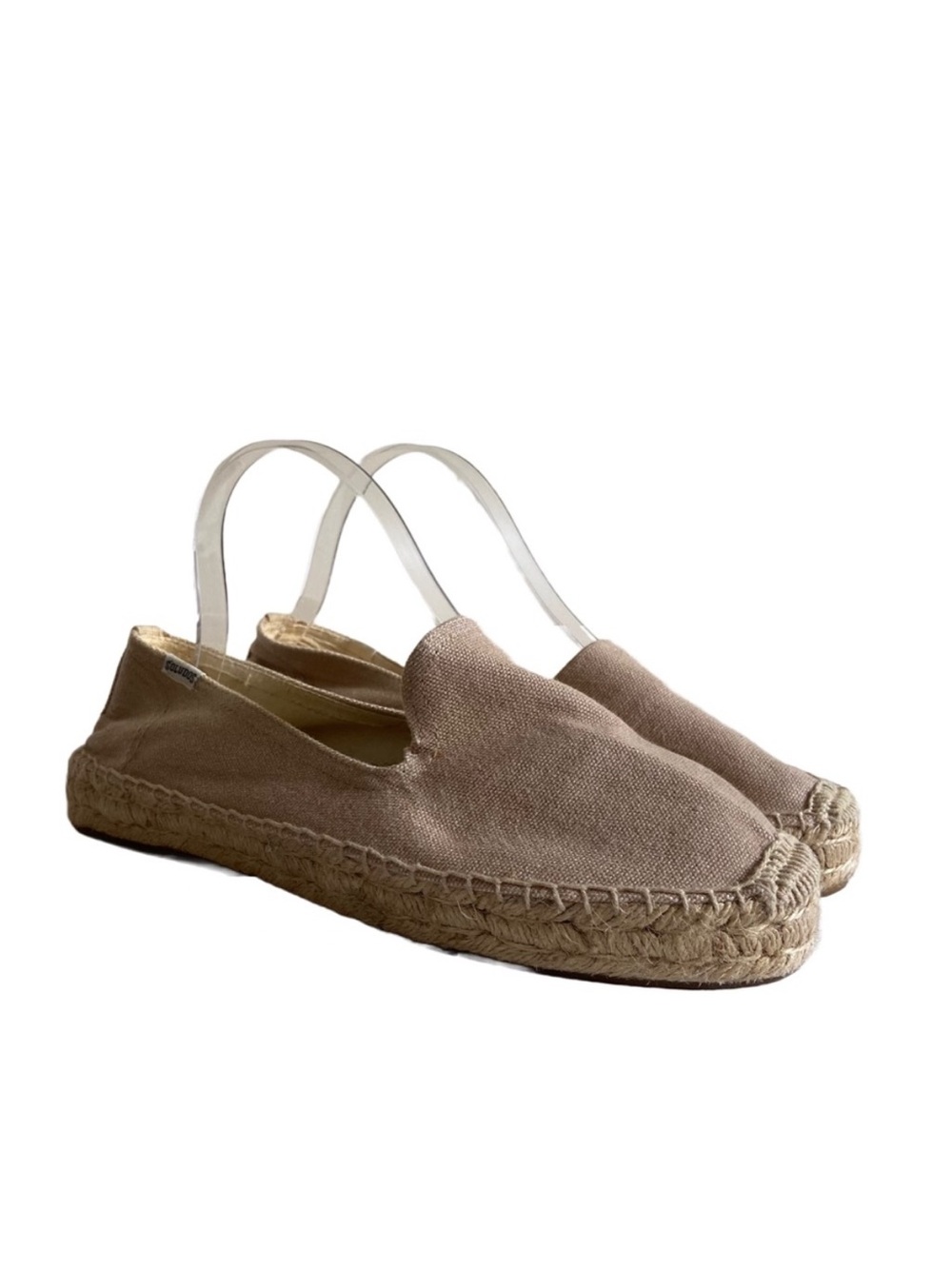 Soludos Espadrille Loafers Platform Boho Canvas Slip-on